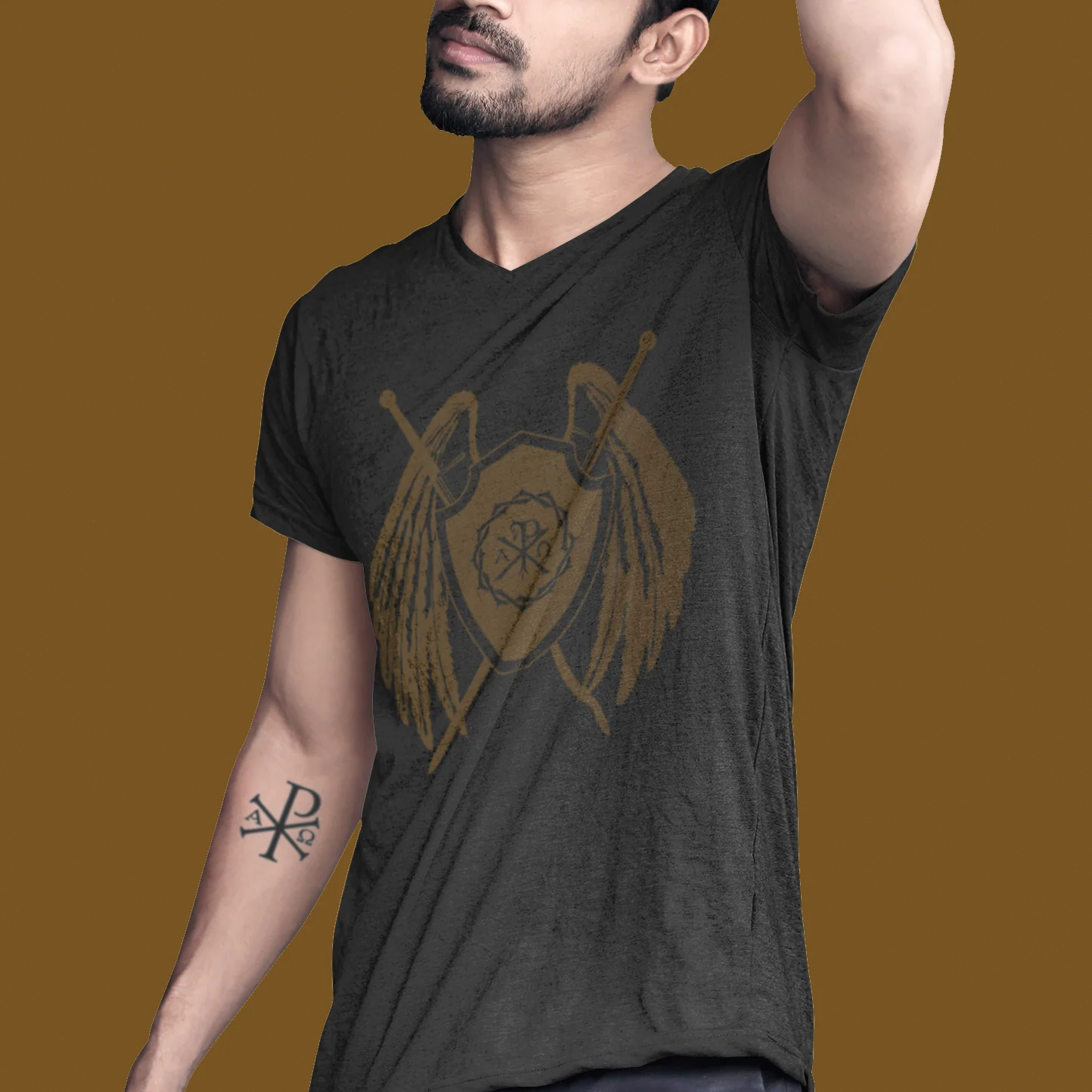 Chi Rho Tattoo Design