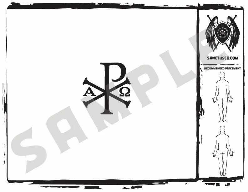 Chi Rho Tattoo Design - Image 4