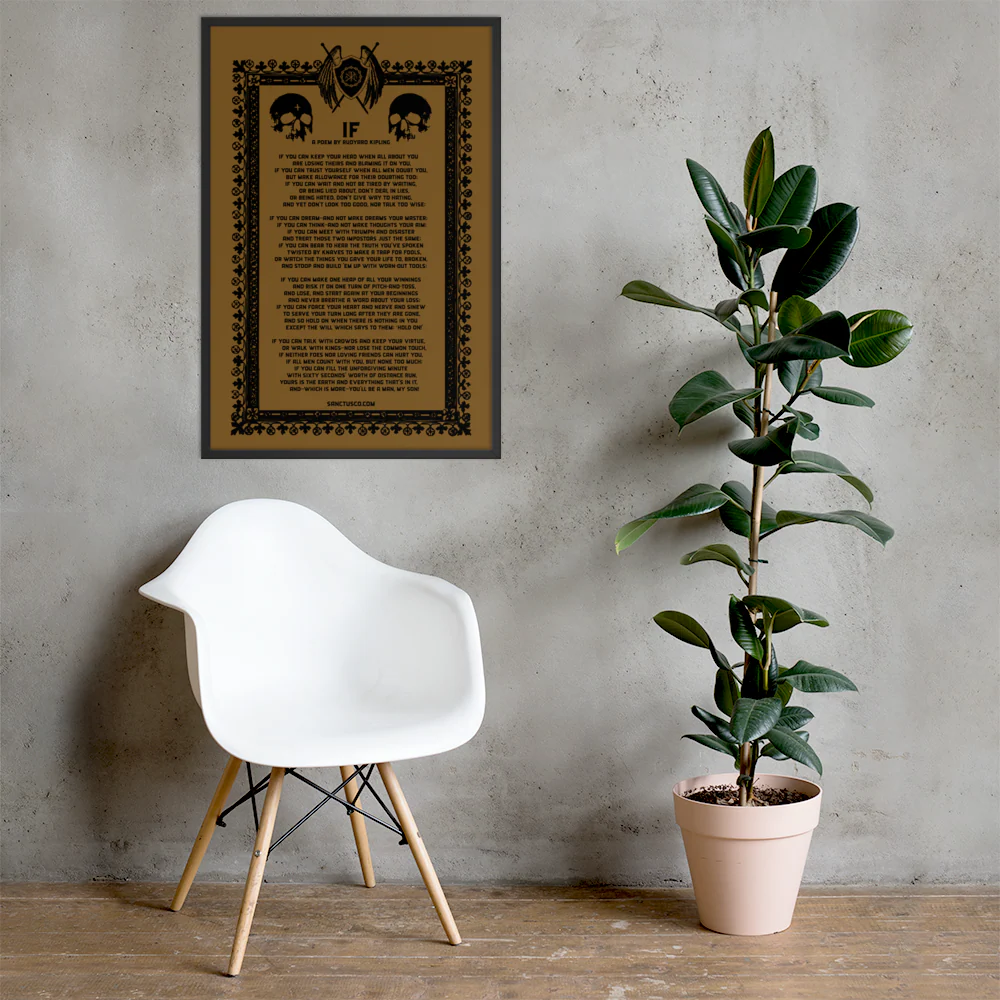 If Poem - Framed poster - Image 5