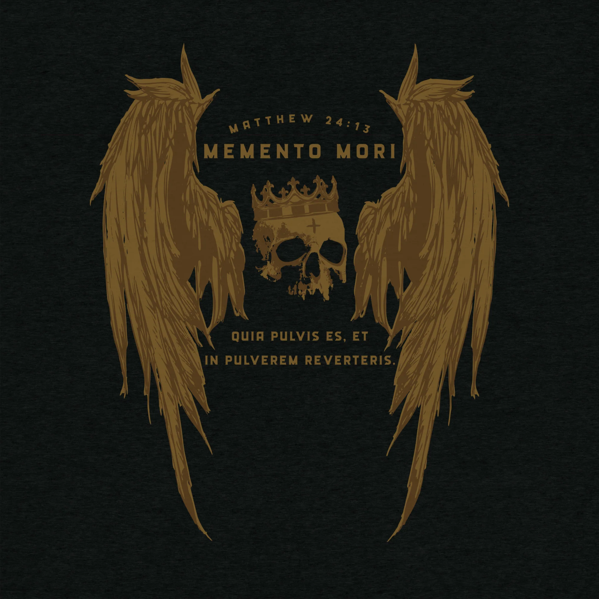 Memento Mori 1 Tri-Blend t-shirt - Image 2
