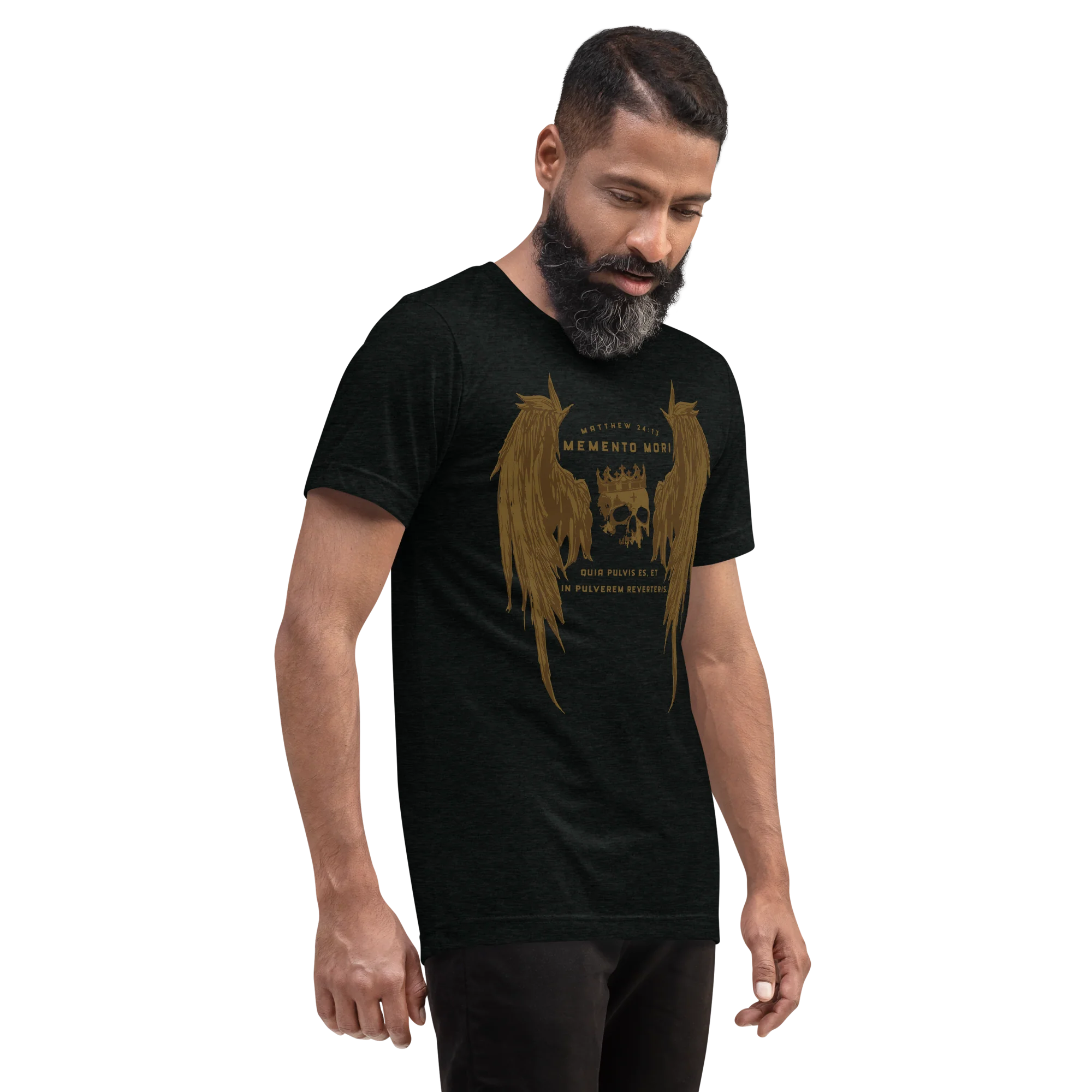Memento Mori 1 Tri-Blend t-shirt - Image 3