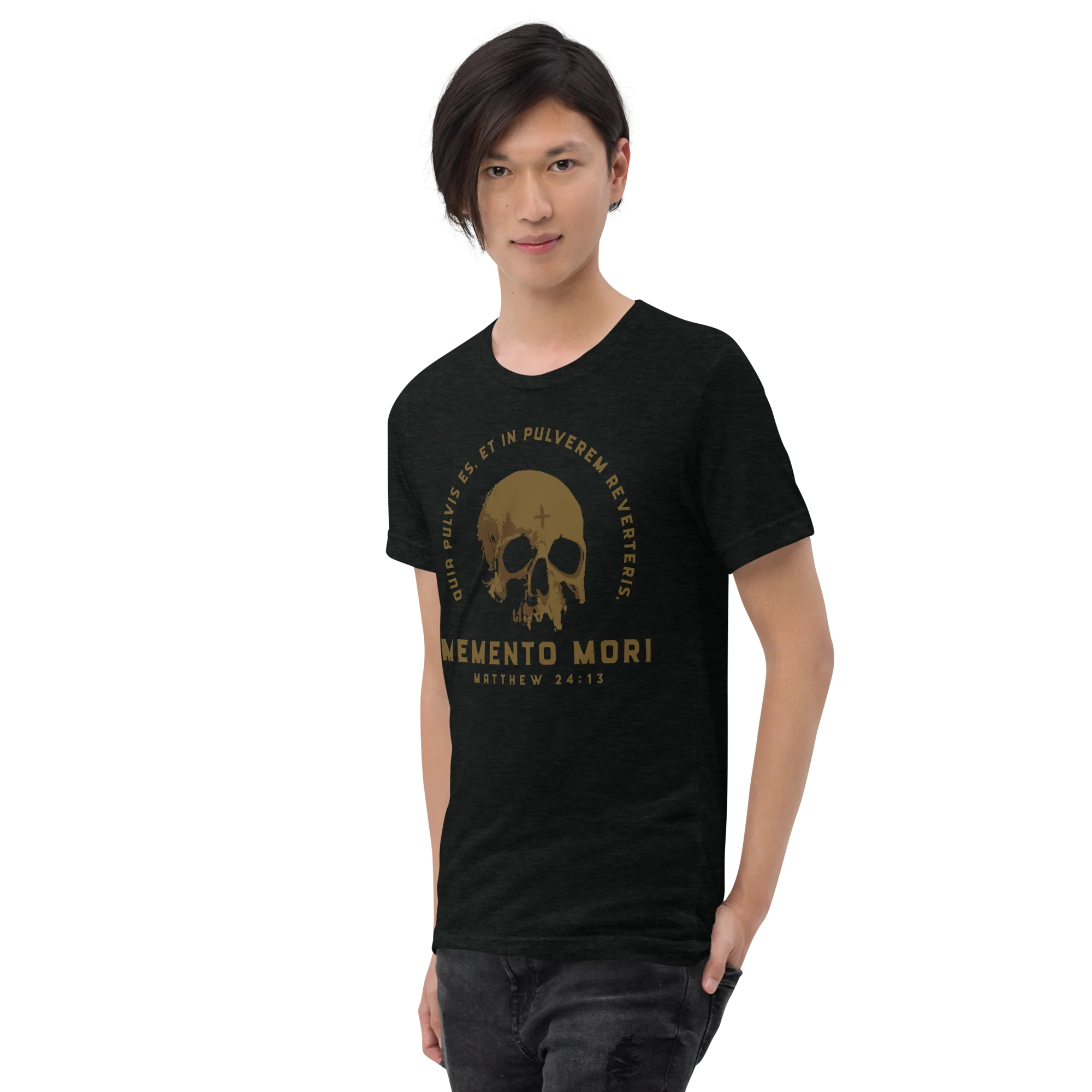 Memento Mori 2 Tri-Blend T-Shirt - Image 5
