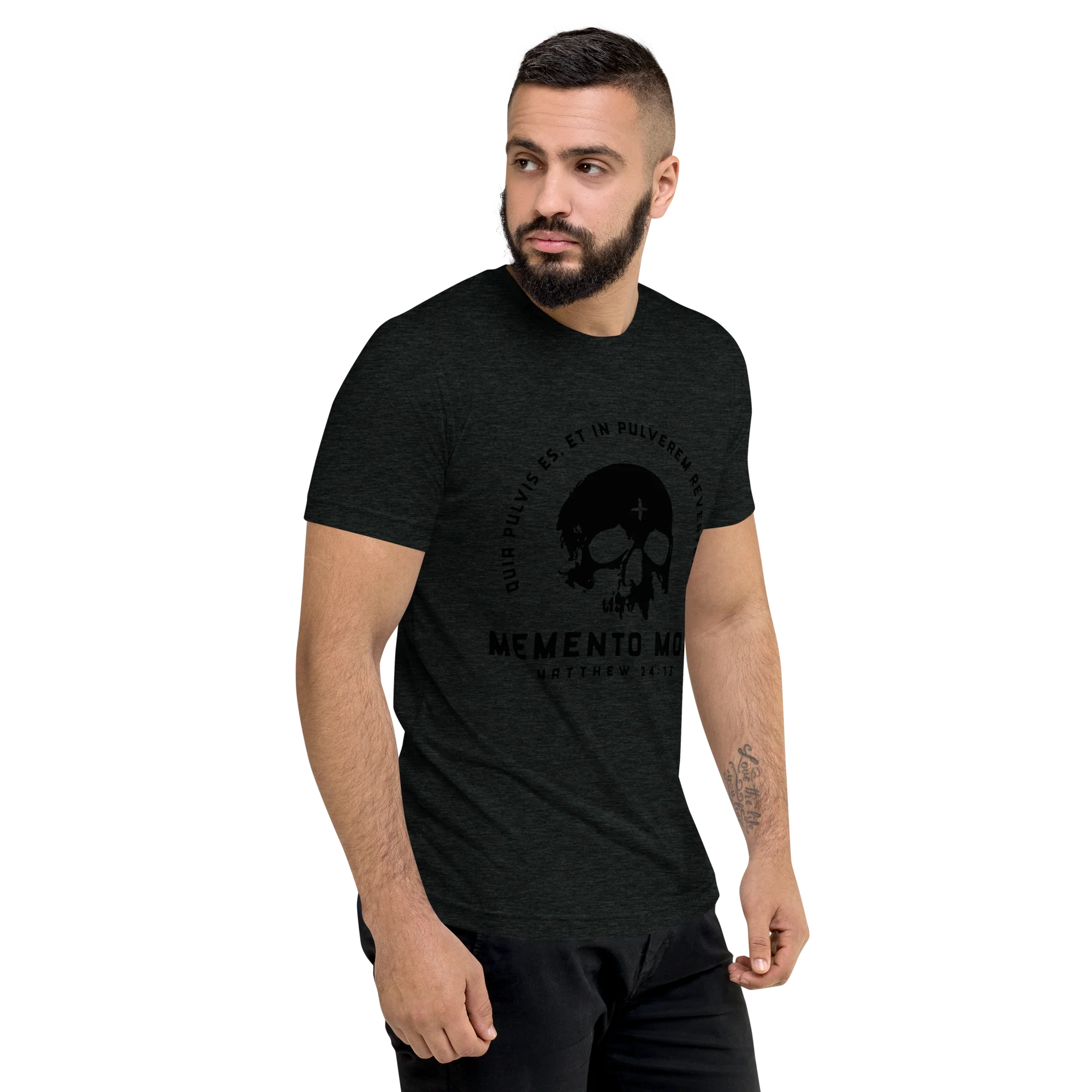 Memento Mori 2 Tri-Blend T-Shirt - Image 9