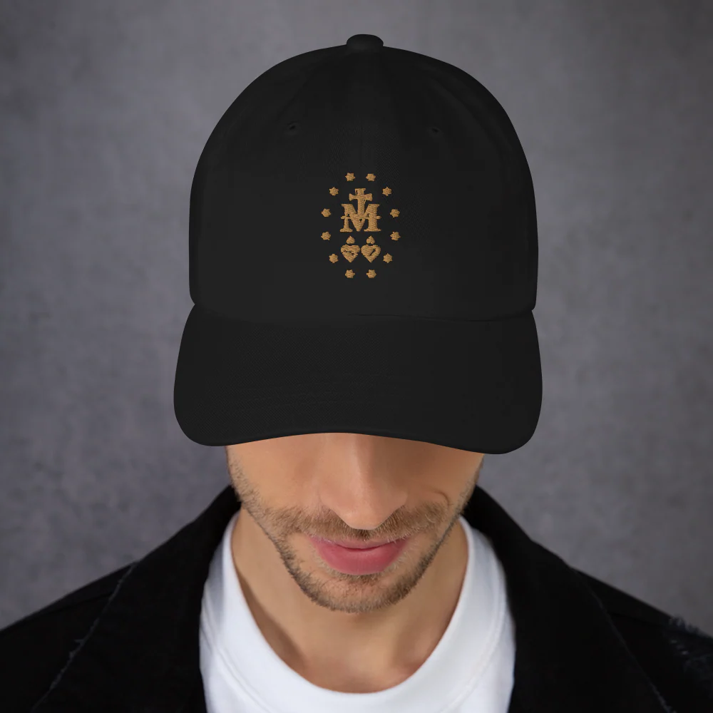 Miraculous Medal Classic Dad hat - Image 2