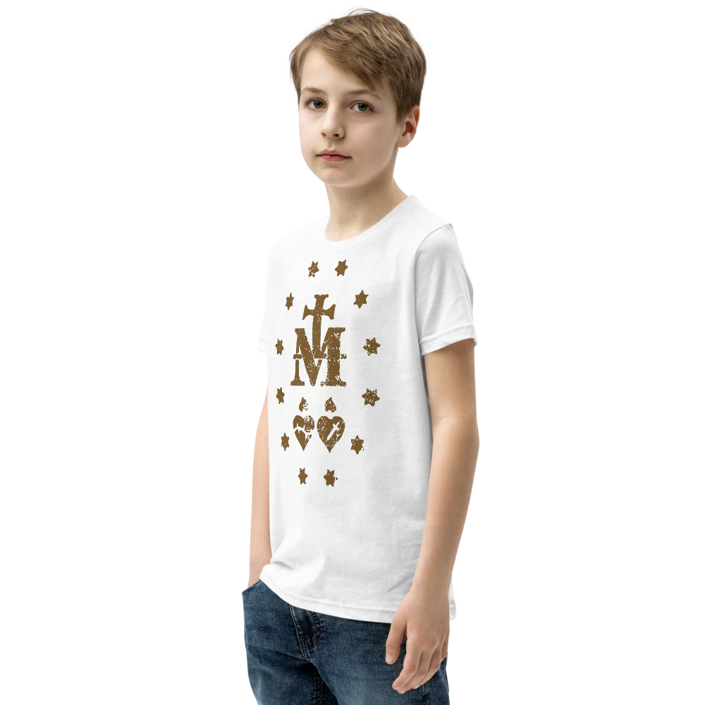 Miraculous Medal Kids Tee - Image 6