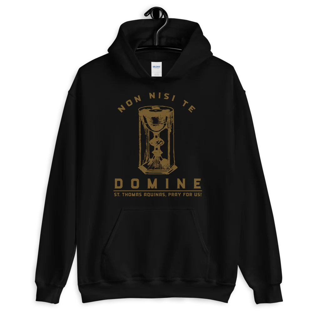 Non Nisi Te Hooded Sweatshirt