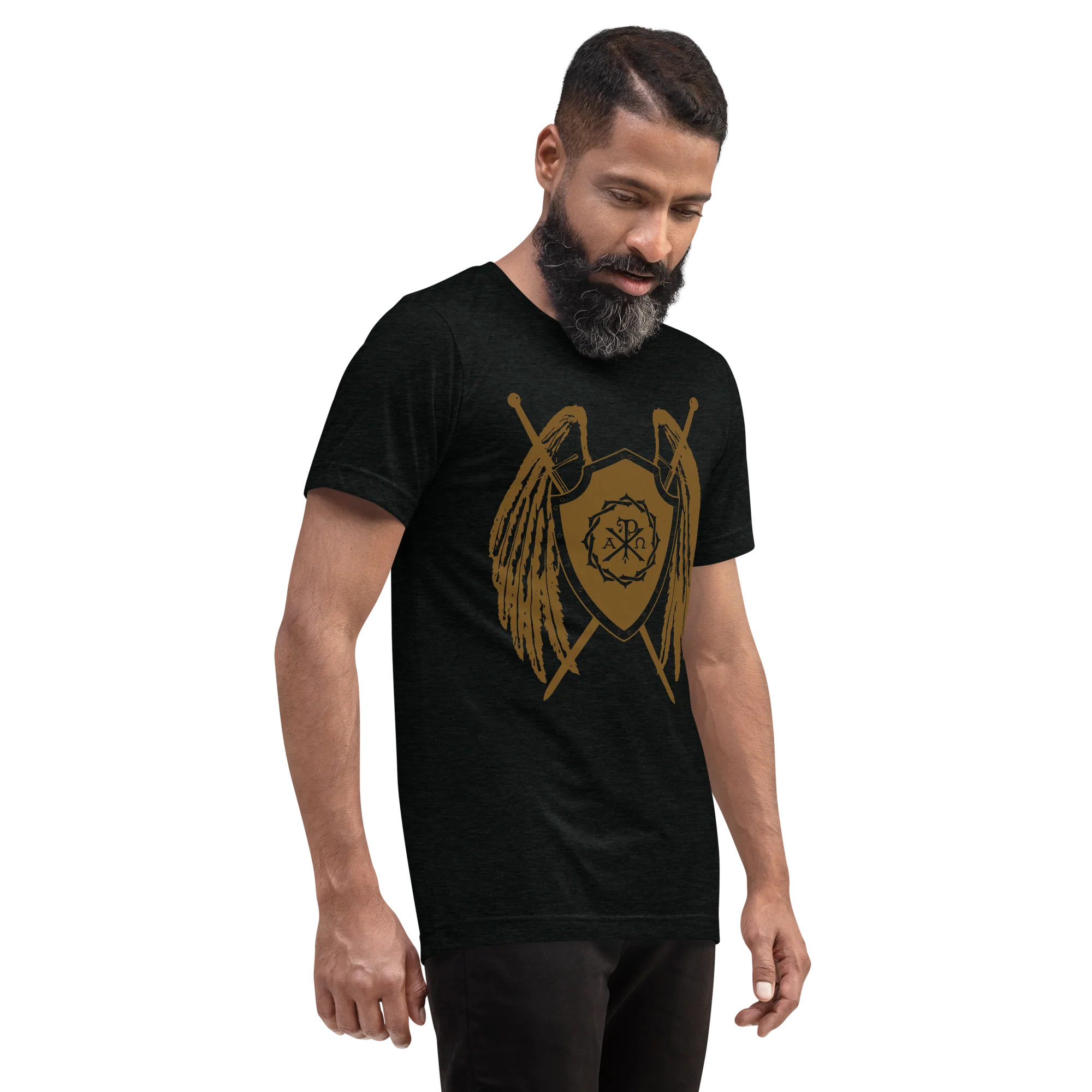 Sanctus Crest Tri-Blend t-shirt - Image 3