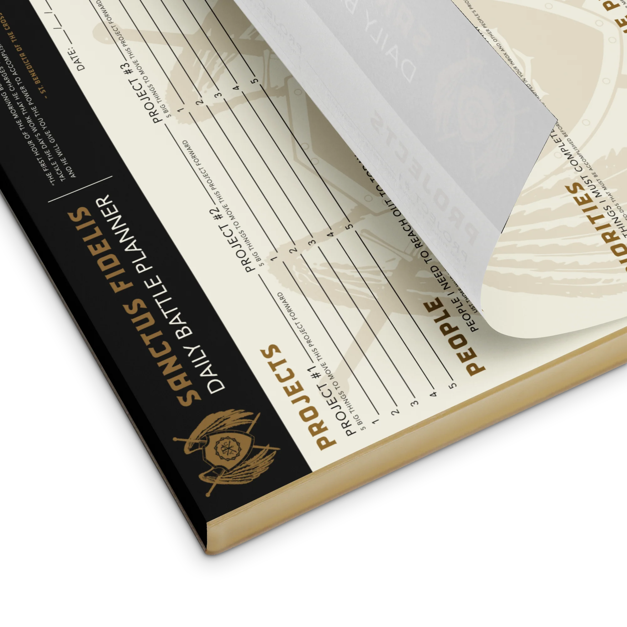Sanctus Fidelis Daily Battle Planner Notepad - Image 4
