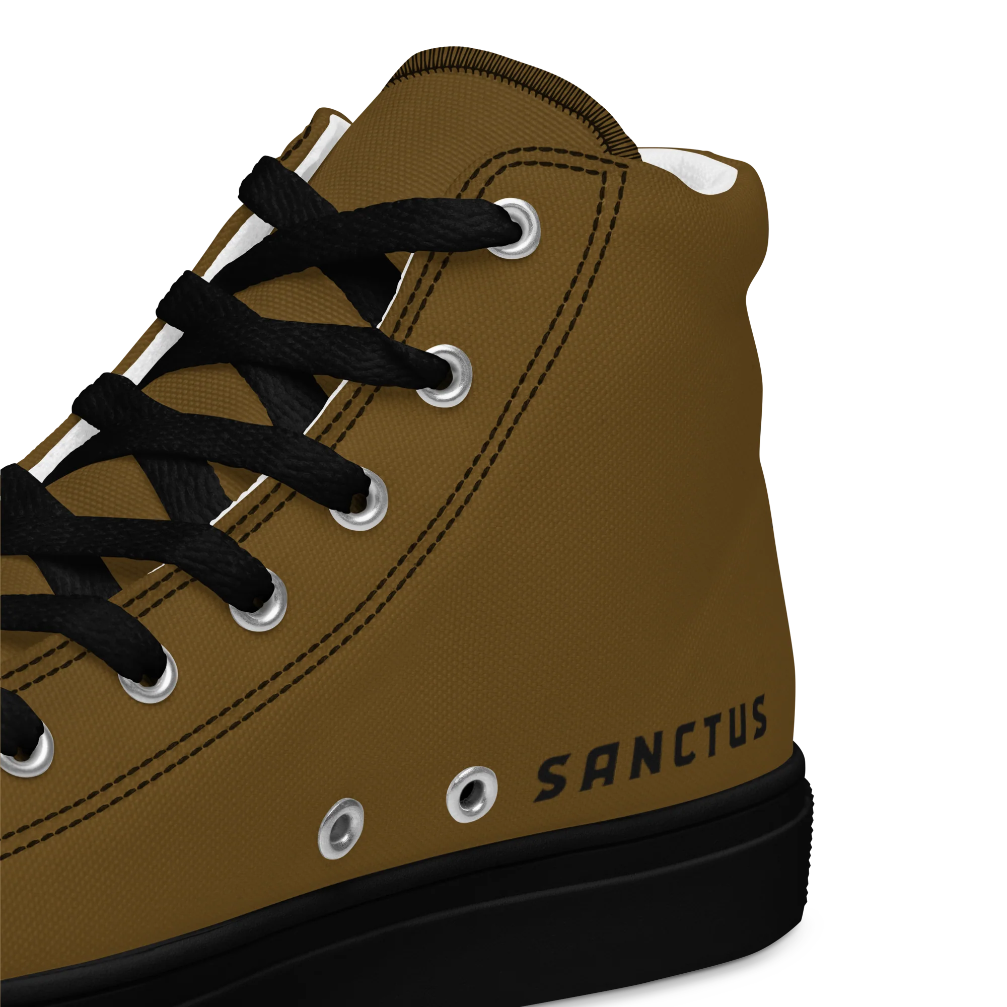 Sanctus Men’s high top canvas shoes - Image 3