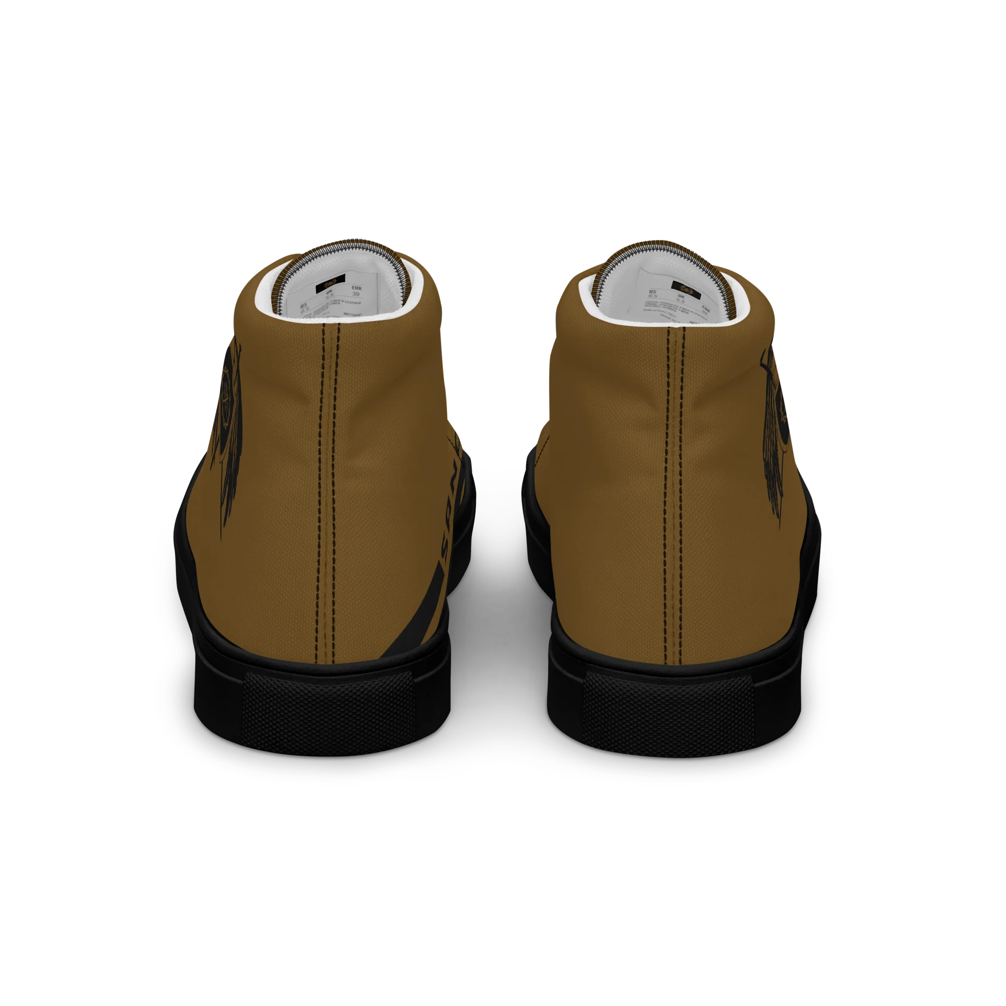 Sanctus Men’s high top canvas shoes - Image 9
