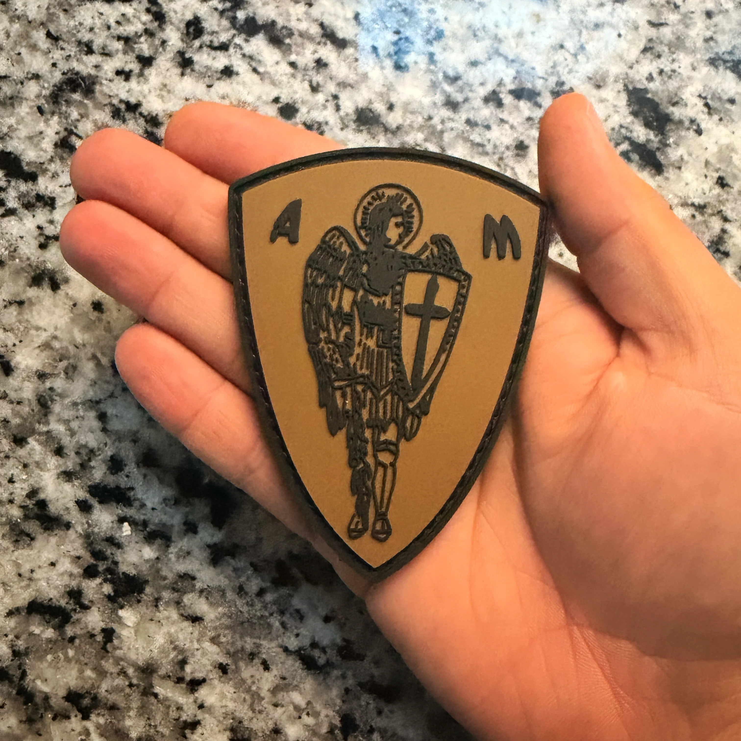 St Michael PVC Morale Patch - Image 5